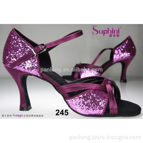 High Quality Sparkle Lady Salsa Dance Shoe 245